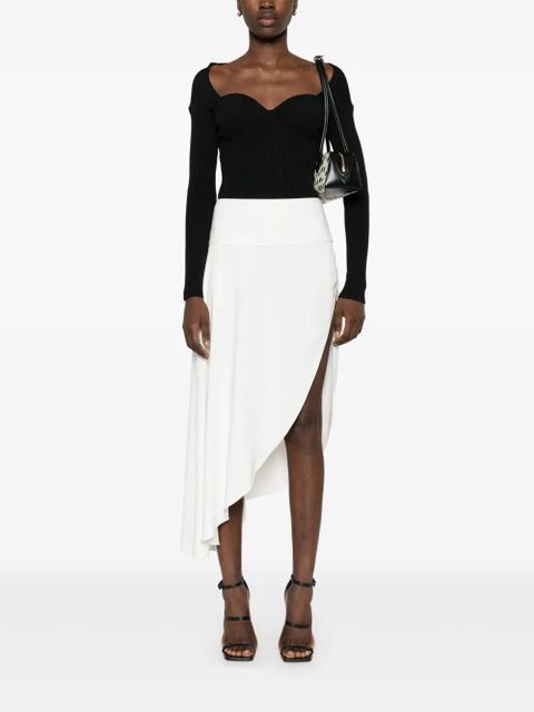 Magda Butrym ribbed sweater - Black