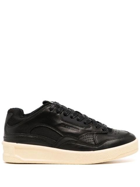 Jil Sander Basket low-top sneakers - Black - zdjęcie produktu nr 1