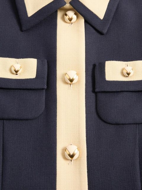 Valentino Garavani Caban jacket - Blue