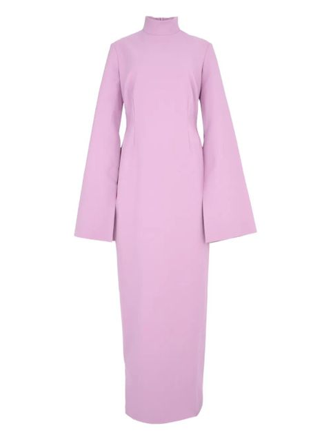 Solace London Josefine funnel-neck maxi dress - Pink - zdjęcie produktu nr 1