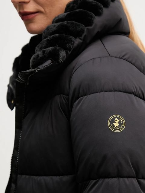 Save The Duck kurtka PETUNIA kolor czarny zimowa D42524W.EDEL21