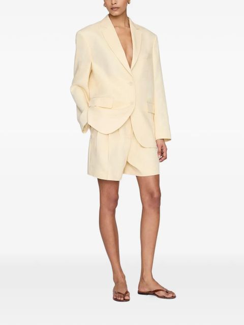 ANINE BING Quinn single-breasted blazer - Yellow