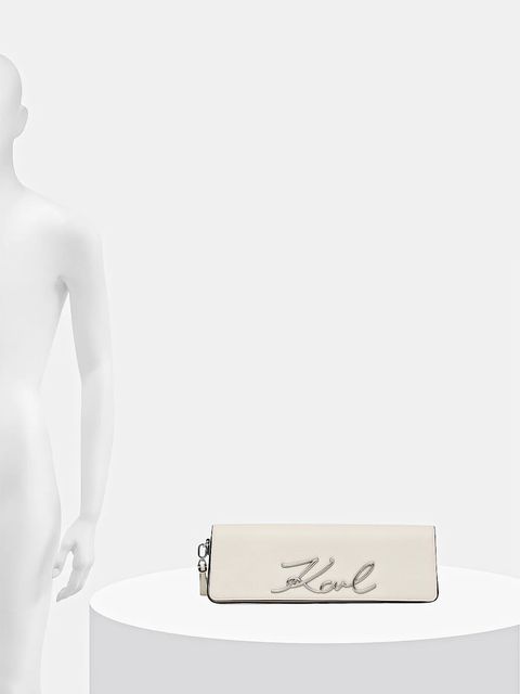 Karl Lagerfeld kopertówka skórzana K/SIGNATURE