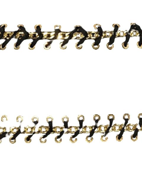 Balmain chain-embellished mini skirt - Black