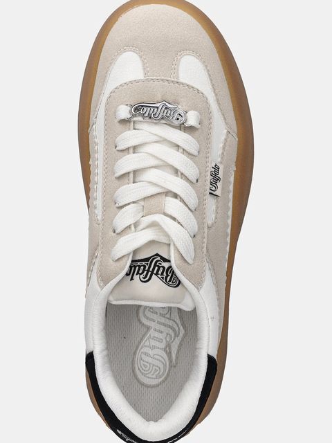 Buffalo sneakersy Cajo damskie kolor beżowy 1636569