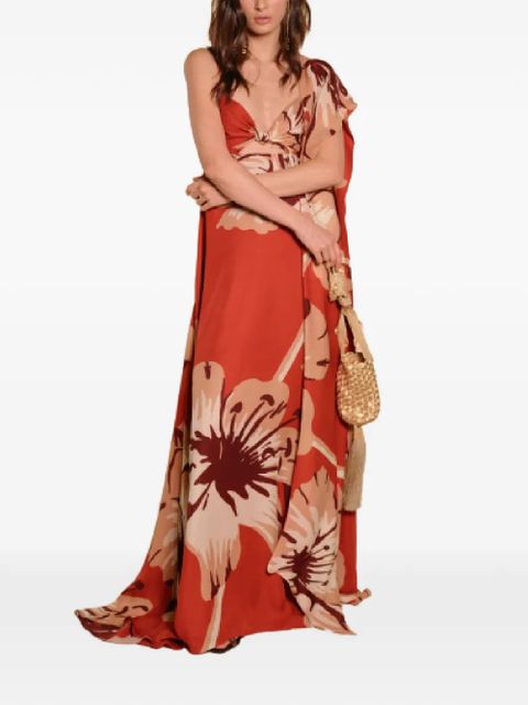 Johanna Ortiz Dreamscape dress - Red - zdjęcie produktu nr 2