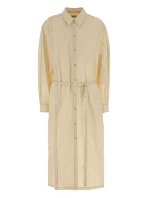 LEMAIRE shirt belted dress - Neutrals - zdjęcie produktu nr 1