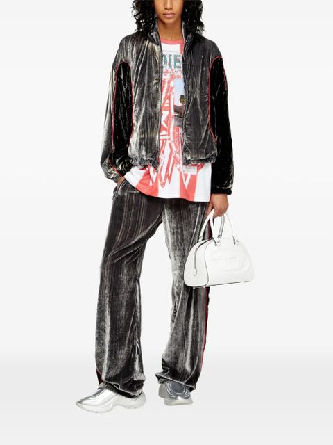 Diesel G-Riffin zip-up puffer jacket - Silver - zdjęcie produktu nr 2