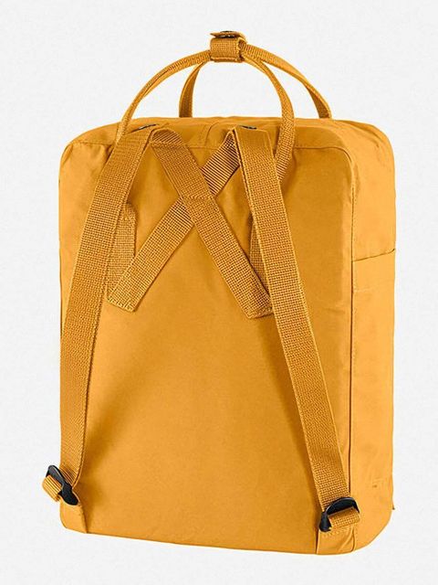 Fjallraven plecak Kanken kolor żółty duży z aplikacją F23510.160-160