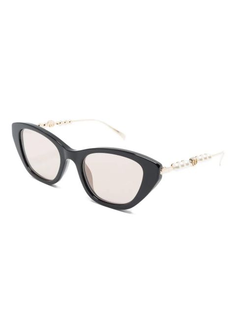 Gucci Eyewear cat-eye frame sunglasses - Black - zdjęcie produktu nr 2