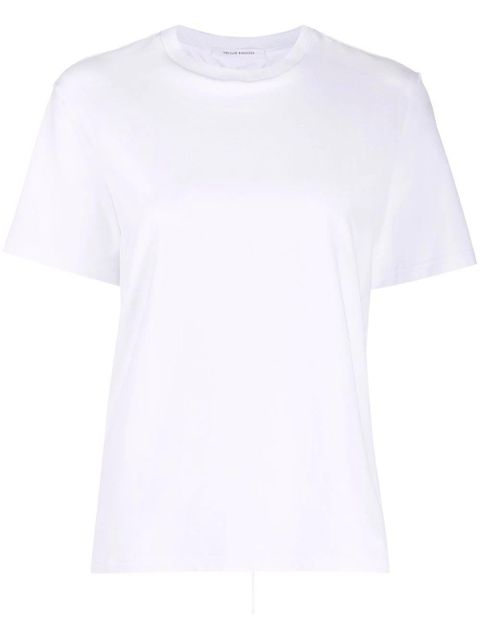 Cecilie Bahnsen Juno cut-out T-shirt - White - zdjęcie produktu nr 1
