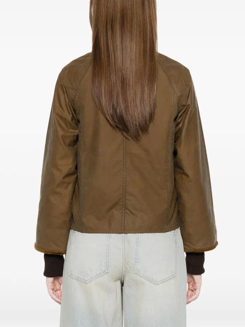 Barbour Beadnell corduroy-collar jacket - Brown