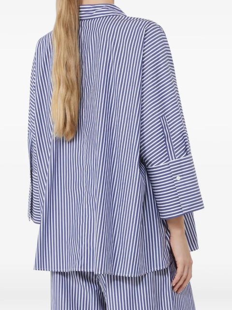 Weekend Max Mara striped sleeve shirt - Blue