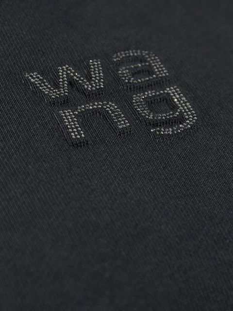 Alexander Wang logo-embellished sweater - Grey