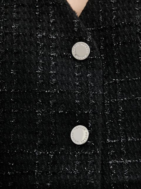 Morgan kamizelka kolor czarny jednorzędowa CLACK