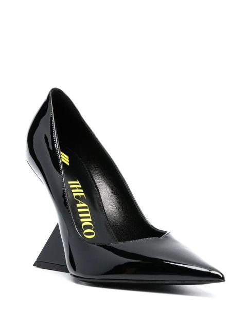 The Attico Cheope 105mm pointed-toe pumps - Black - zdjęcie produktu nr 2