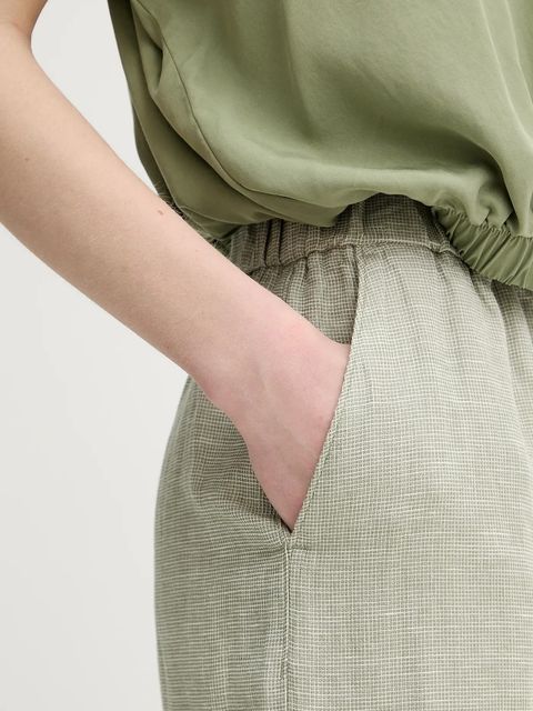 United Colors of Benetton spodnie lniane