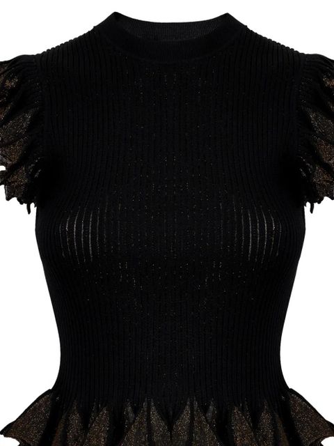 Ulla Johnson Leila ruffled top - Black