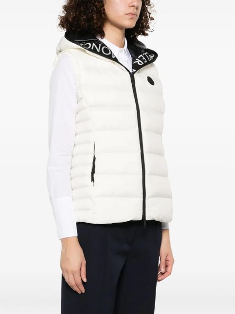 Moncler Aliterse down gilet - White