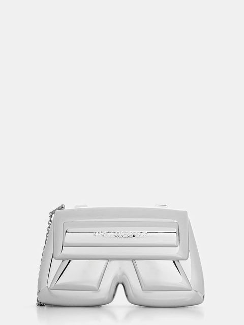 Karl Lagerfeld kopertówka IKON/K kolor srebrny B1W30128 - zdjęcie produktu nr 1