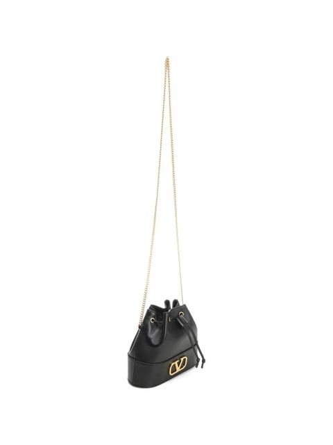 Valentino Garavani mini VLogo Signature bucket bag - Black