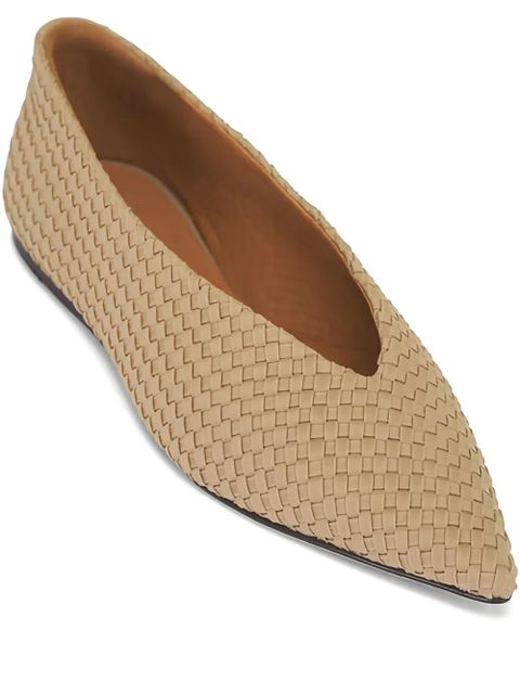 NAGHEDI Strada pointed-toe ballet flat - Neutrals - zdjęcie produktu nr 1