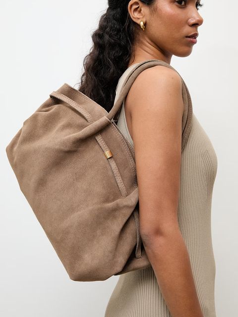 Answear.LAB torebka zamszowa