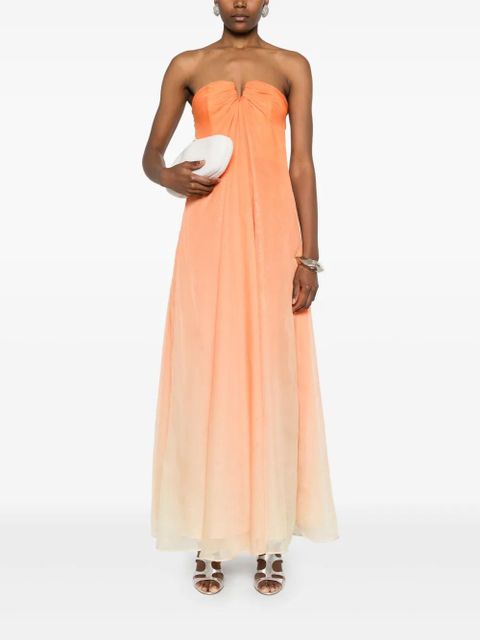 Cult Gaia Janelle gown - Orange - zdjęcie produktu nr 2