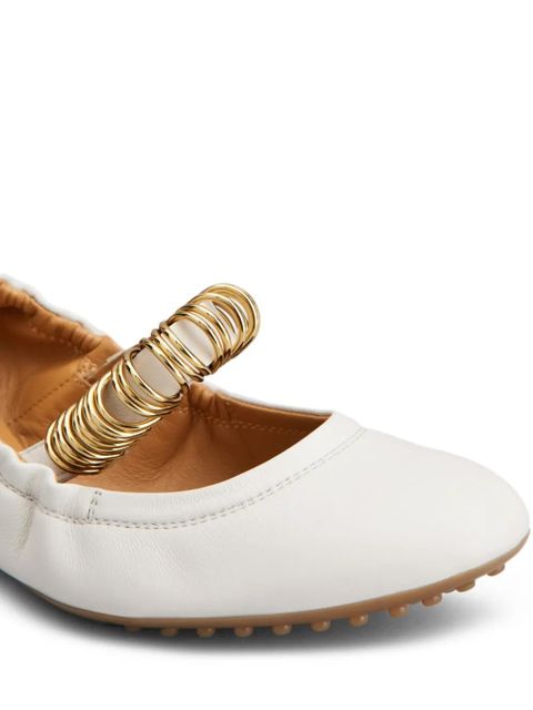 Tod's Dee ballerina shoes - Neutrals