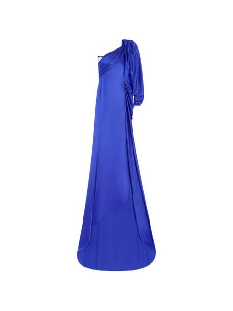 Valentino Garavani crepe satin gown - Blue - zdjęcie produktu nr 1