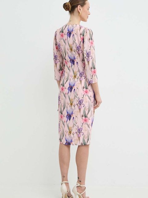 Nissa sukienka mini prosta RZ14836