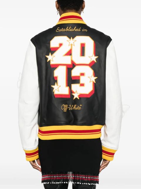 Off-White 2013 varsity jacket - Black - zdjęcie produktu nr 2