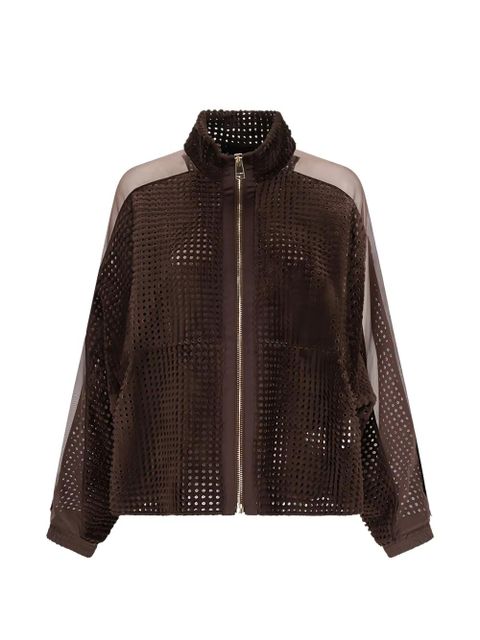 FENDI perforated jacket - Brown - zdjęcie produktu nr 1