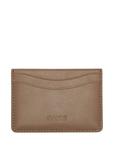 GANNI Bou logo cardholder wallet - Neutrals - zdjęcie produktu nr 2