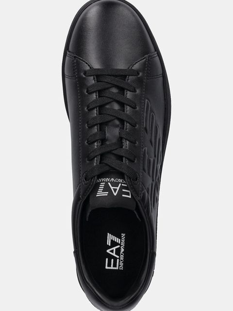EA7 Emporio Armani sneakersy skórzane kolor czarny AF10848.7X000331