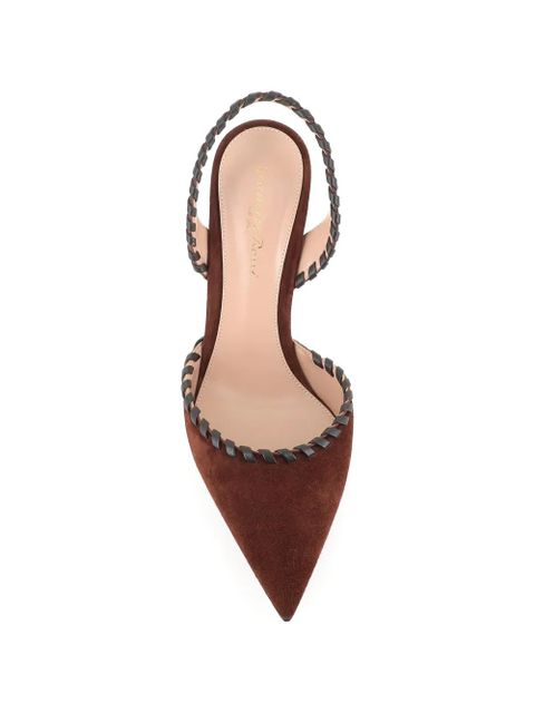 Gianvito Rossi braided pumps - Brown - zdjęcie produktu nr 1