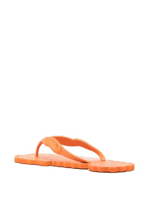 ZIMMERMANN Seafoam flip-flops - Orange