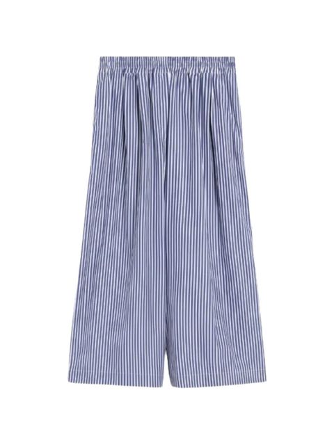 Weekend Max Mara cropped striped trousers - Blue - zdjęcie produktu nr 1