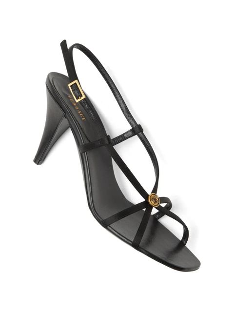 Versace medallion strappy sandals - Black - zdjęcie produktu nr 2