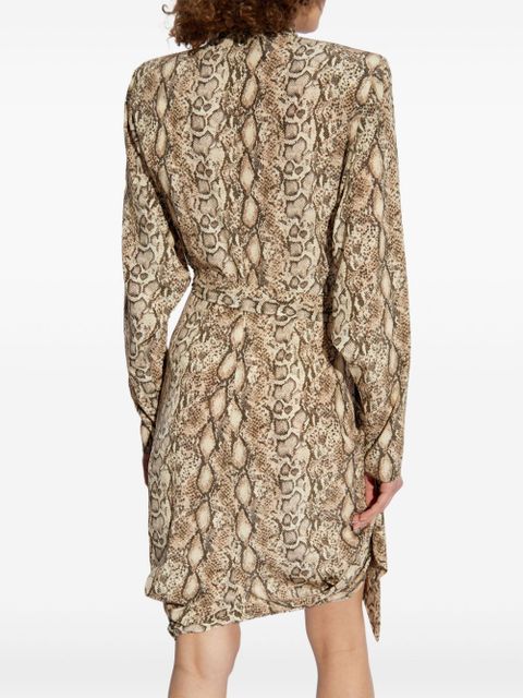 ISABEL MARANT Cleora midi dress - Neutrals