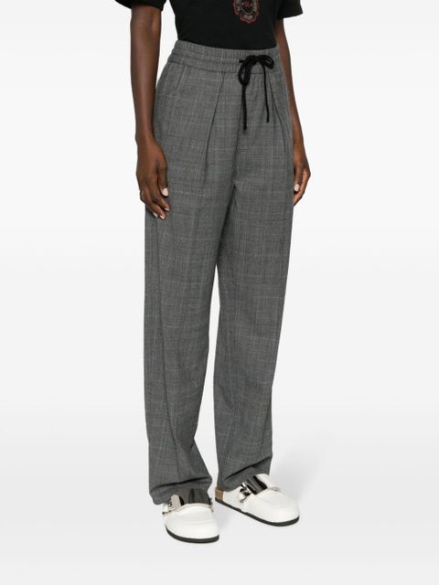 MARANT ÉTOILE Priska high-waist plaid trousers - Grey - zdjęcie produktu nr 2