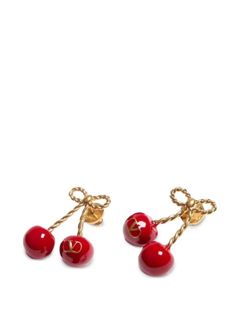 Valentino Garavani Cherryfic earrings - Gold