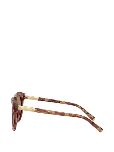 Dolce & Gabbana square-frame sunglasses - Brown