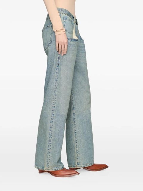 Maison Margiela wide-leg denim jeans - Blue