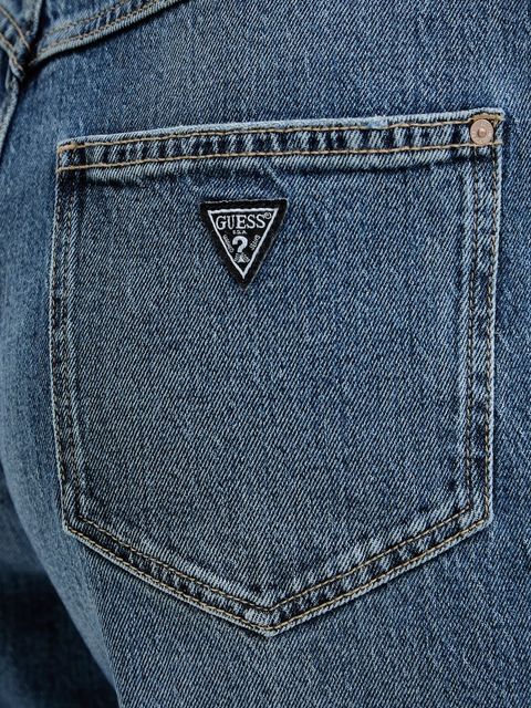 Guess jeansy damskie kolor niebieski W5YA82 D4K30