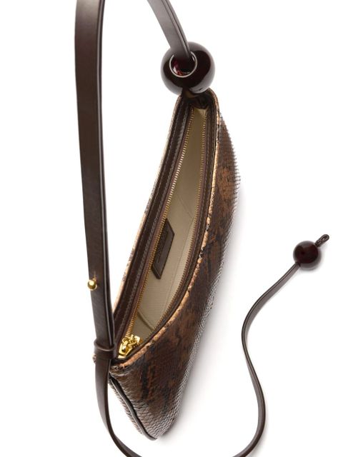 Jacquemus Le Bisou Perle shoulder bag - Brown