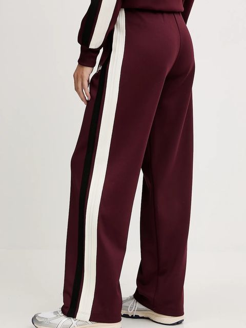 Guess spodnie dresowe FABIA damskie kolor bordowy z aplikacją V5BB24 KCX22