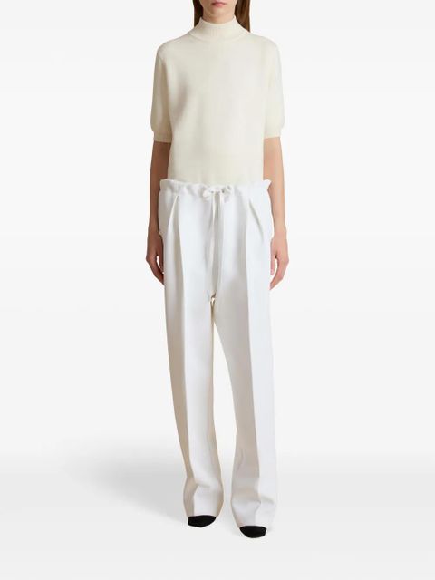 KHAITE Trenton trousers - White