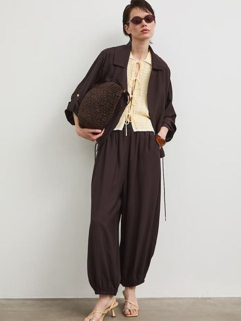 Medicine spodnie slouchy damskie z wiskozą - zdjęcie produktu nr 2