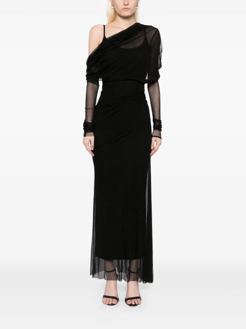 Christopher Esber Veiled dress - Black
